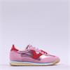 Victoria Saturno Metallic Retro Trainer - Rosa